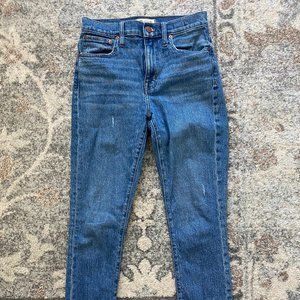 Madewell High Rise Slim Boy Jean